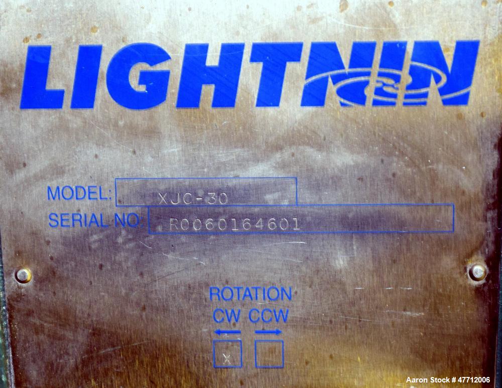 Used Steel-Pro Incorporated Pressure Tank, 100 Gallon, 316L Stainless Steel, Vertical. 30" Diameter x 34" straight side, dished top & bottom. Internal rated 45 psi at -20 to 100 degrees F. Off center...