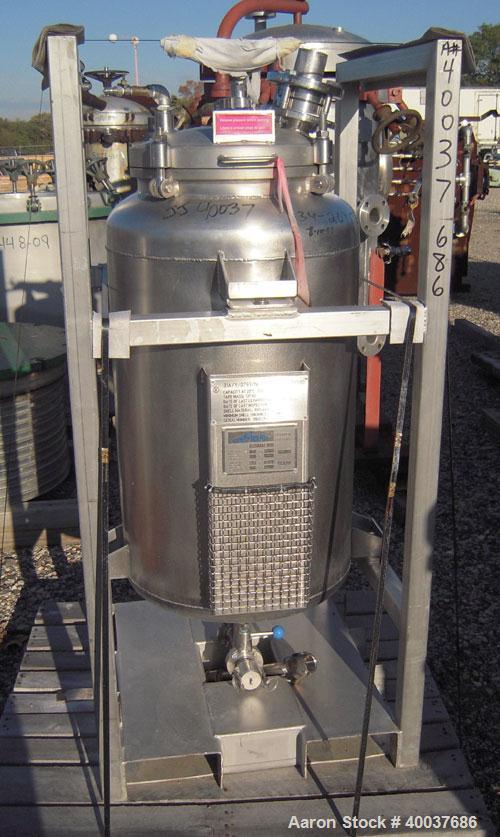 Used- 52 Gallon Stainless Steel Terlet Terlotherm Pressure Tank