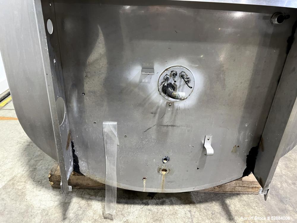 Sunset Model MC-300PX Stainless Steel, Horizontal Approximate 300 Gallon Milk Cooler Tank