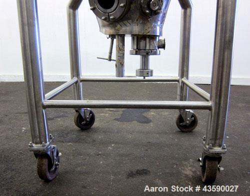 Used 50 Liter Stainless Steel T&C Stainless Coned Pressure Tank