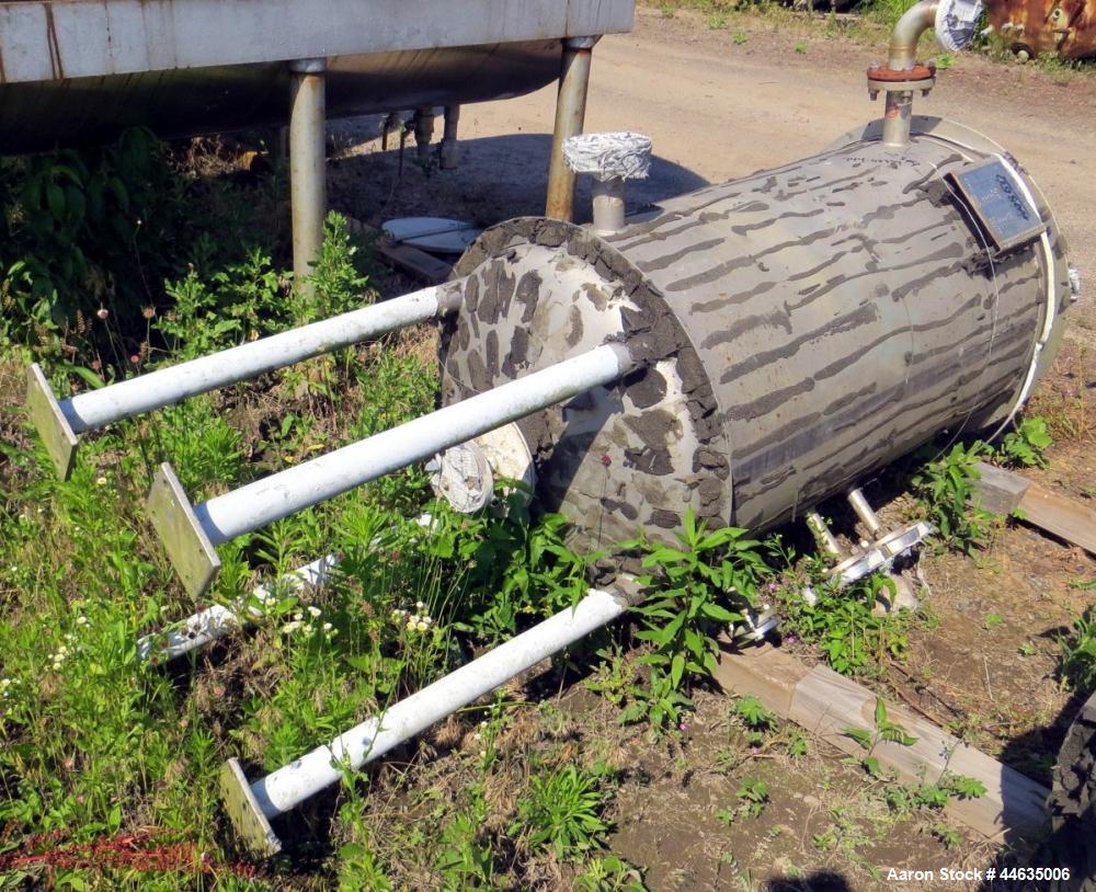 Used 130 Gallon Stainless Steel Tolan Pressure Receiver