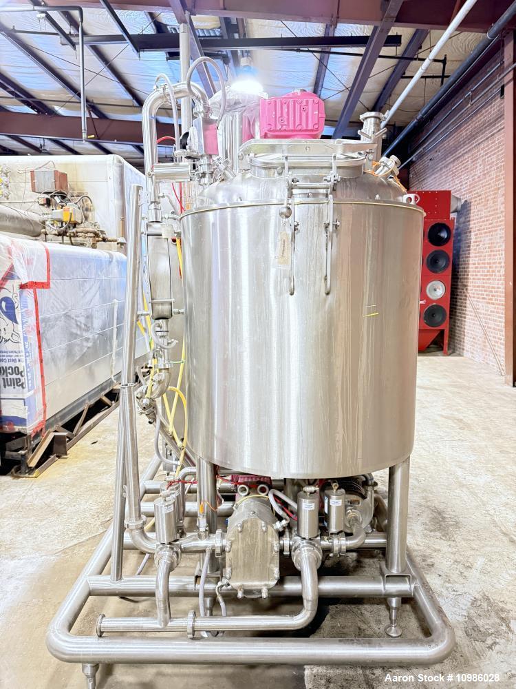 Used Trans Food Tech Pre-Mixing System | 300 Gallon Skid-Mounted Mixer