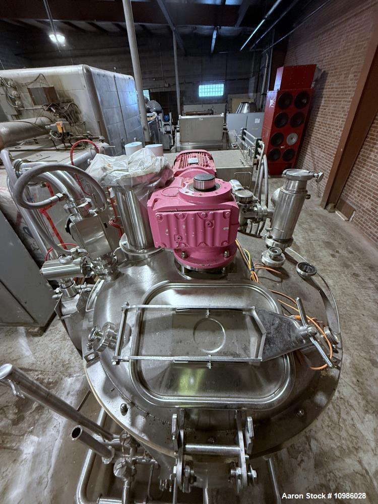 Used Trans Food Tech Pre-Mixing System | 300 Gallon Skid-Mounted Mixer