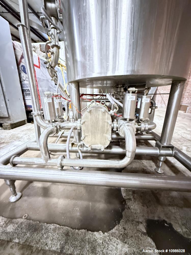 Used Trans Food Tech Pre-Mixing System | 300 Gallon Skid-Mounted Mixer