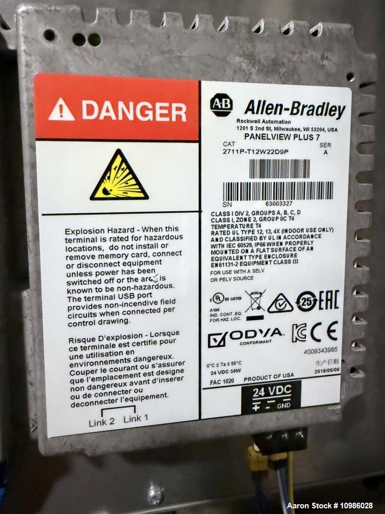 Used Trans Food Tech Pre-Mixing System | 300 Gallon Skid-Mounted Mixer