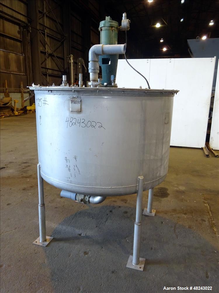 Used Tri-Canada Mix Tank, 300 Gallon, Model Paint Tank, 304 Stainless Steel, Ve