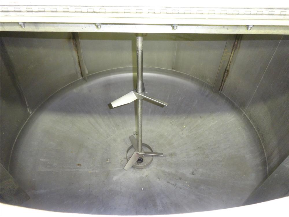 Used Tri-Canada Mix Tank, 300 Gallon, Model Paint Tank, 304 Stainless Steel, Ve
