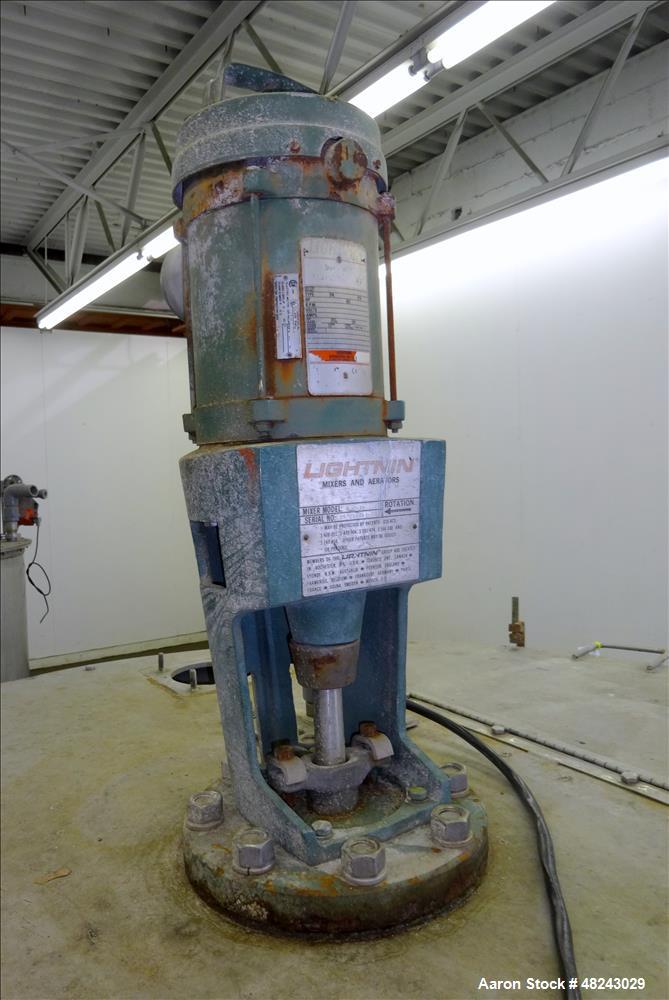 Used Tri-Canada Mix Tank, 300 Gallon, Model Paint Tank, 304 Stainless Steel, Ve