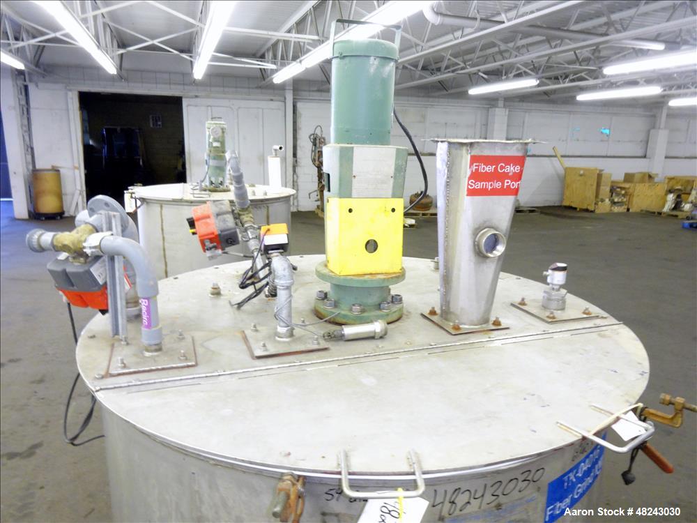 Used Tri-Canada Mix Tank, 300 Gallon, Model Paint Tank, 304 Stainless Steel, Ve