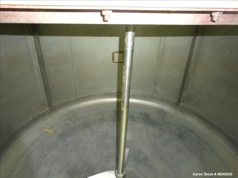 Used Tri-Canada Mix Tank, 300 Gallon, Model Paint Tank, 304 Stainless Steel, Ve
