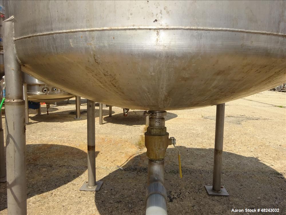 Used Tri-Canada Mix Tank, 300 Gallon, Model Paint Tank, 304 Stainless Steel, Ve