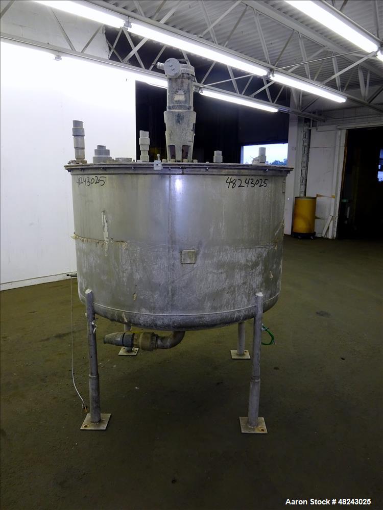 Used Tri-Canada Mix Tank, 300 Gallon, Model Paint Tank, 304 Stainless Steel, Ve