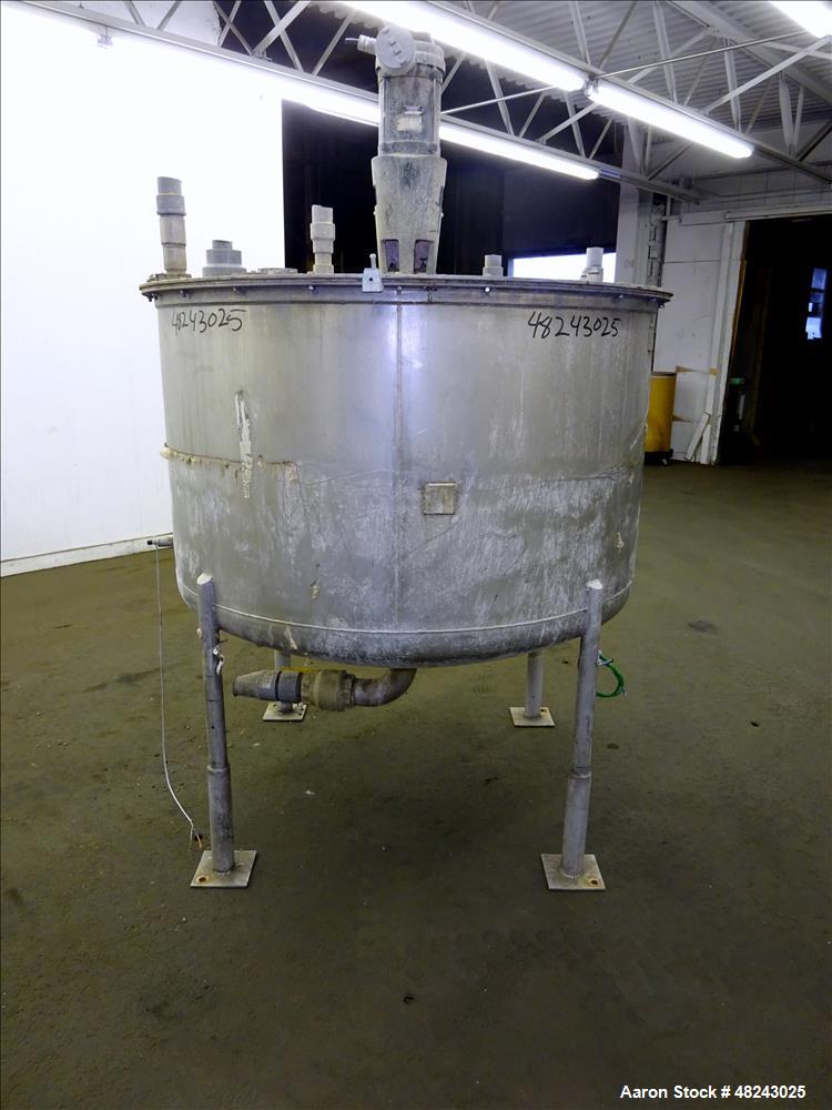 Used Tri-Canada Mix Tank, 300 Gallon, Model Paint Tank, 304 Stainless Steel, Ve