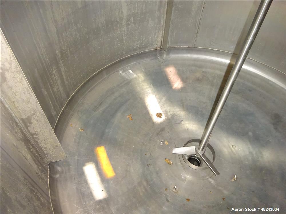 Used Tri-Canada Mix Tank, 300 Gallon, Model Paint Tank, 304 Stainless Steel, Ve
