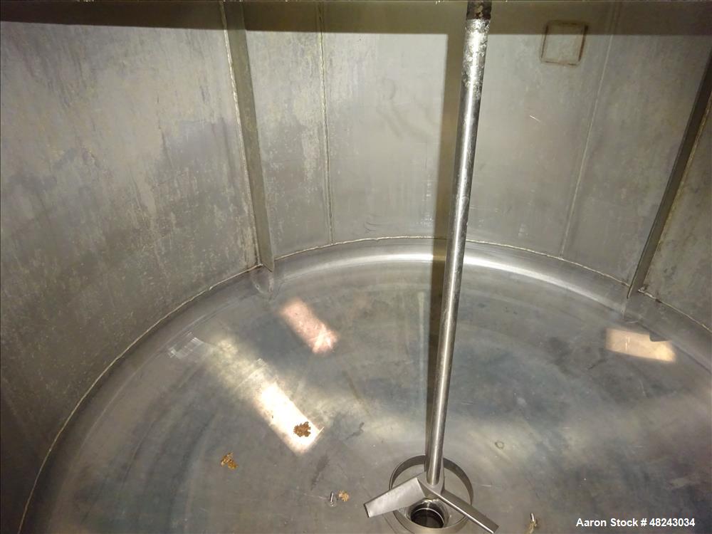 Used Tri-Canada Mix Tank, 300 Gallon, Model Paint Tank, 304 Stainless Steel, Ve