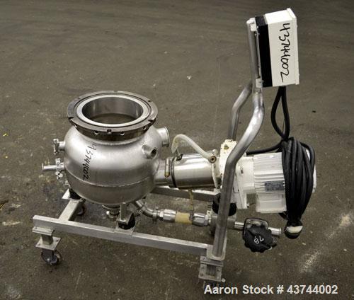 Used 7-1/2 Gallon Stainless Steel Tri-State Precision Pressure Tank