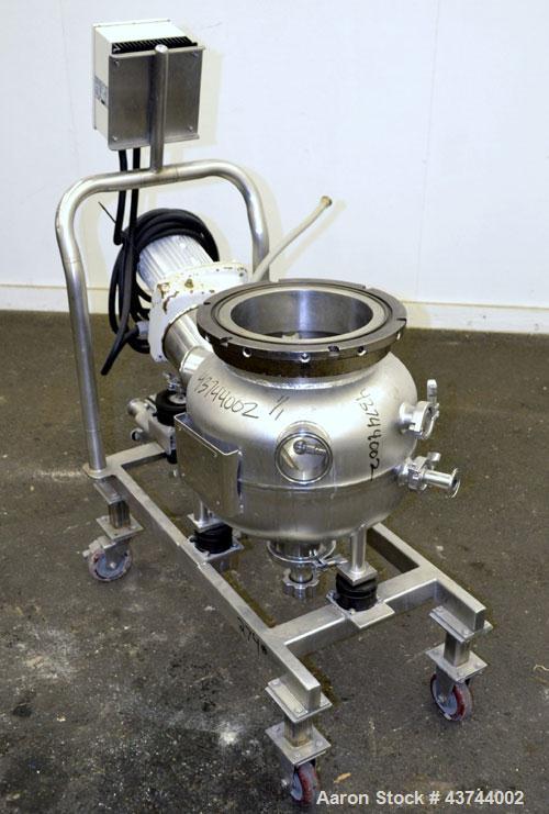 Used- 7-1/2 Gallon Stainless Steel Tri-State Precision Pressure Tank