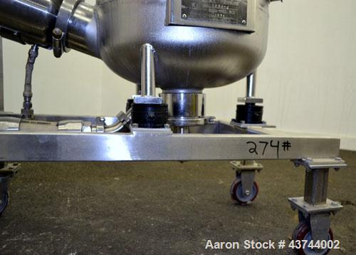 Used 7-1/2 Gallon Stainless Steel Tri-State Precision Pressure Tank