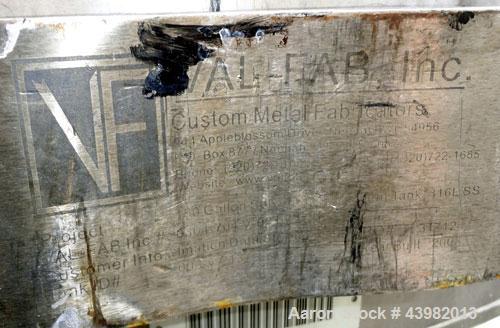Used 150 Gallon Stainless Steel Val-Fab Tank
