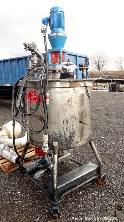 Used 150 Gallon Stainless Steel Val-Fab Tank