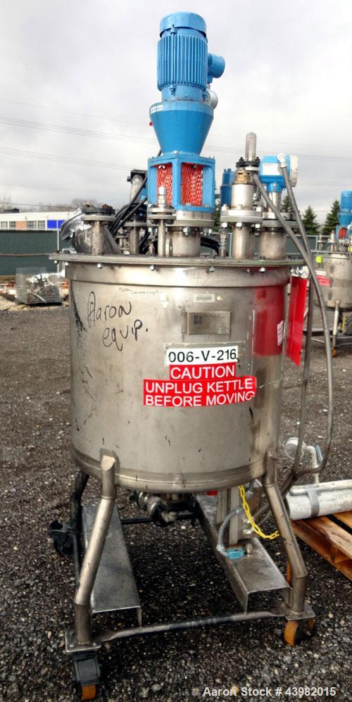 Used 150 Gallon Stainless Steel Val-Fab Tank
