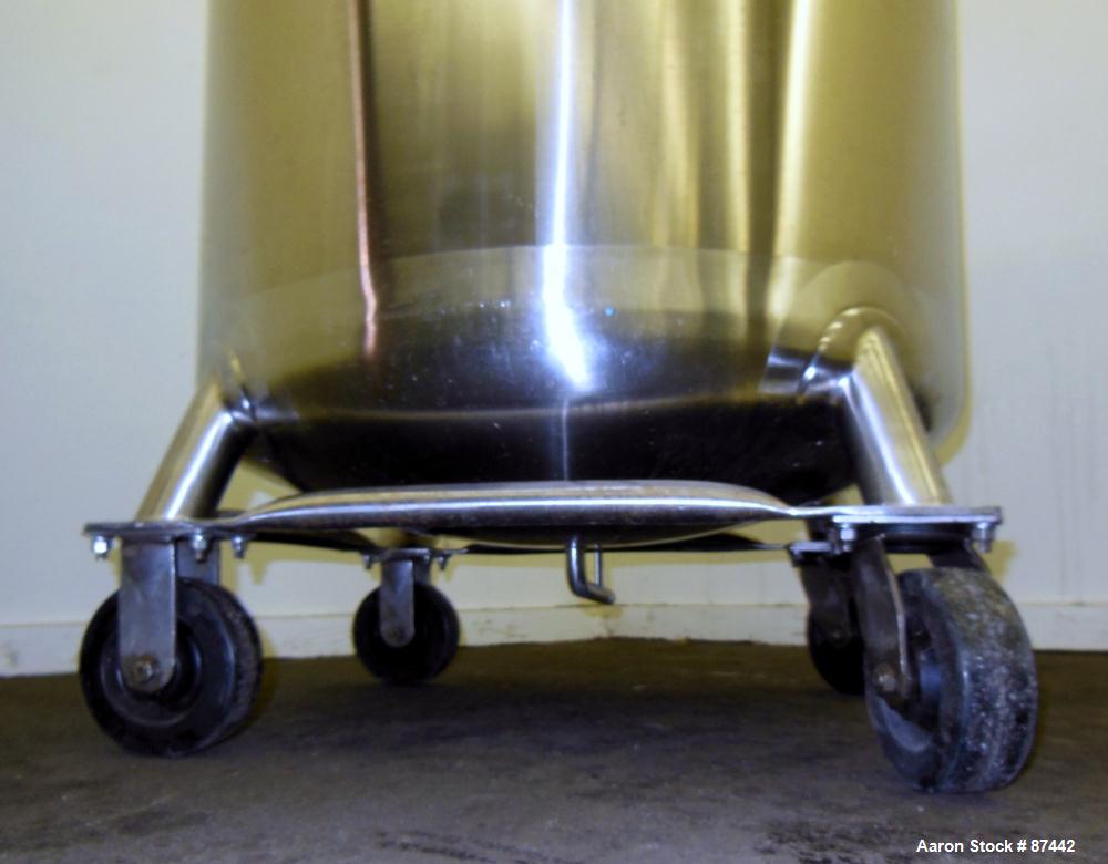 Used- 400 Liter Stainless Steel Walker Stainless Pressure Tank