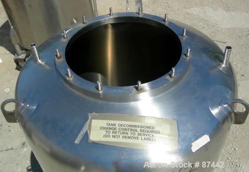 Used- 400 Liter Stainless Steel Walker Stainless Pressure Tank