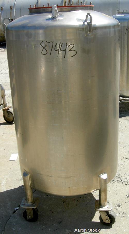 Used 400 Liter Stainless Steel Walker Stainless Pressure Tank
