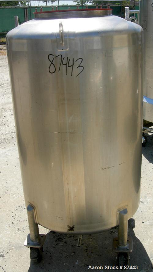 Used 400 Liter Stainless Steel Walker Stainless Pressure Tank