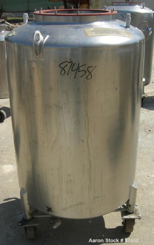 Used 120 Gallon Stainless Steel Walker Stainless Pressure Tank