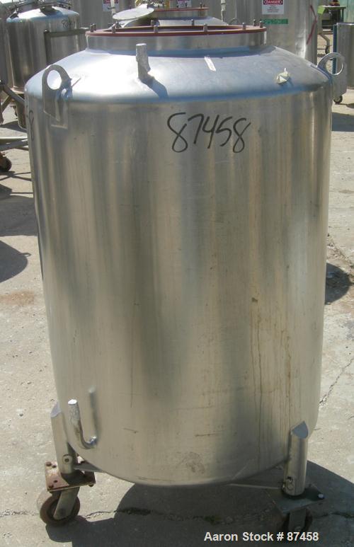 Used 120 Gallon Stainless Steel Walker Stainless Pressure Tank