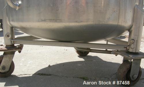 Used 120 Gallon Stainless Steel Walker Stainless Pressure Tank