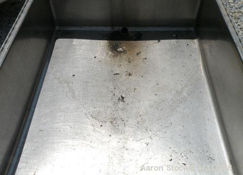 Used 120 Gallon Stainless Steel Walker Stainless Tank, Model SP-7144, 316