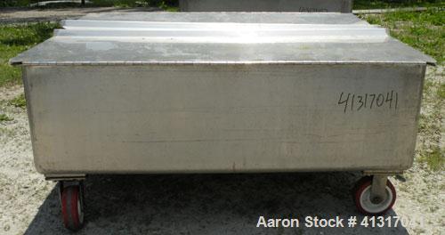 Used 120 Gallon Stainless Steel Walker Stainless Tank, Model SP-7144, 318