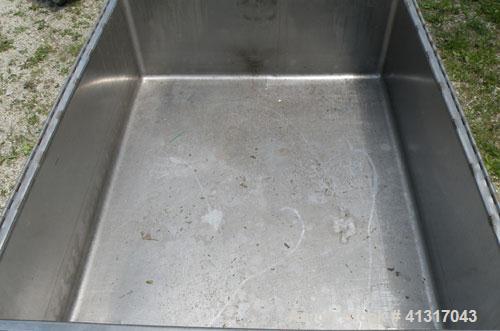 Used 120 Gallon Stainless Steel Walker Stainless Tank, Model SP-7144, 319