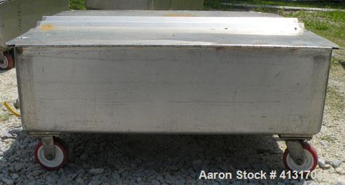 Used 120 Gallon Stainless Steel Walker Stainless Tank, Model SP-7144, 322