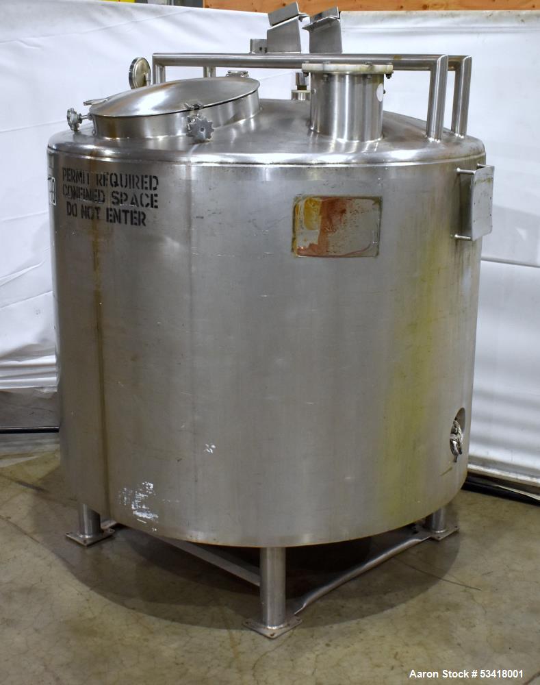 Walker Stainless 300 Gallon Jacketed Tank