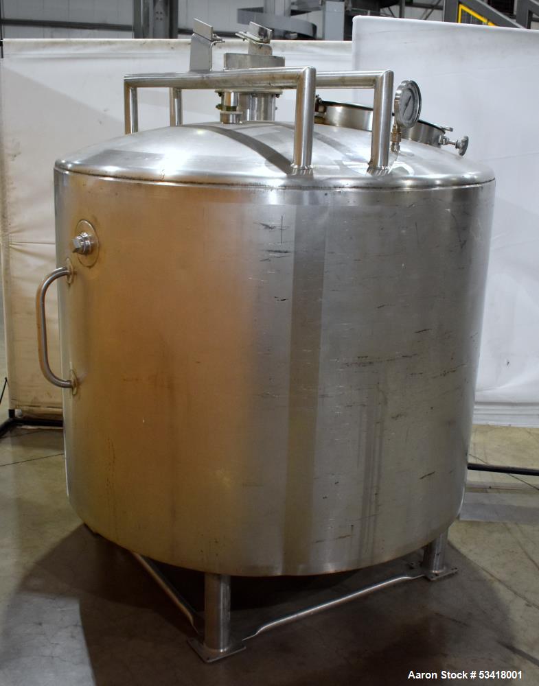 Walker Stainless 300 Gallon Jacketed Tank
