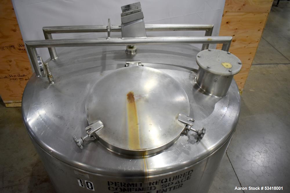 Walker Stainless 300 Gallon Jacketed Tank