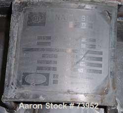 Used Walker Stainless Pressure Tank, 290 Gallon, 316L Stainless Steel, Vertical. 36" diameter x 60" straight side, dished top and bottom. Internal rated 15 psi at 280 deg F. 4 side wall baffles. Open...