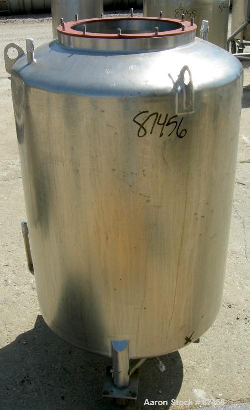 Used 120 Gallon Stainless Steel Walker Stainless Pressure Tank