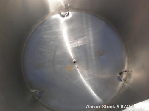 Used 120 Gallon Stainless Steel Walker Stainless Pressure Tank