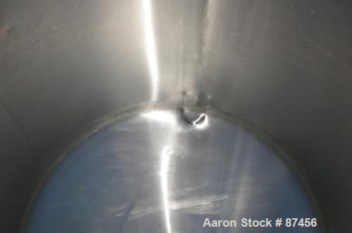 Used 120 Gallon Stainless Steel Walker Stainless Pressure Tank