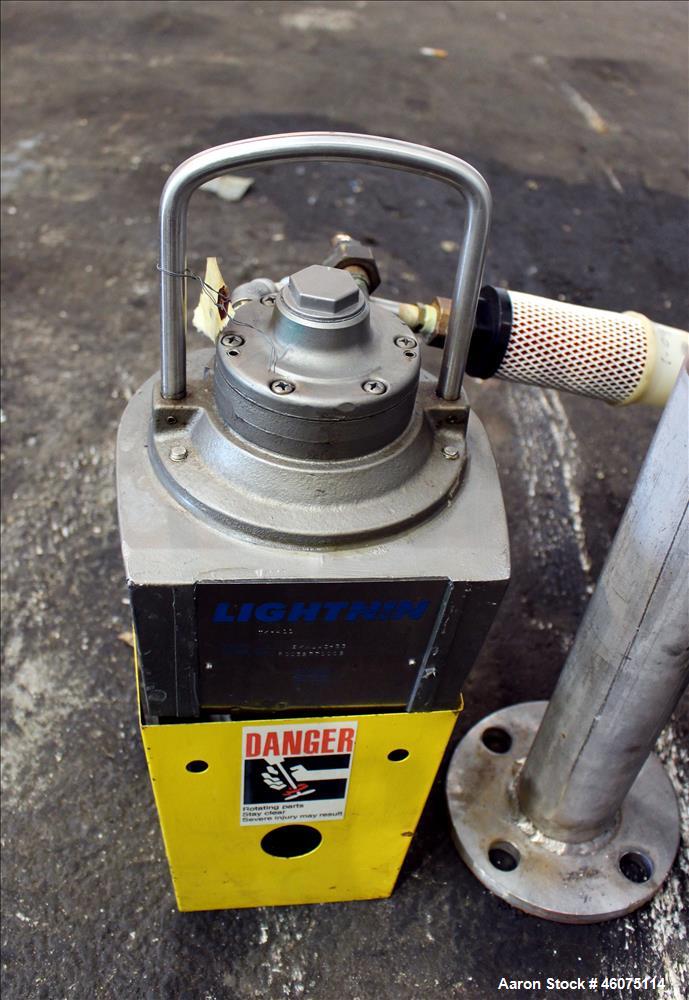 Used Watson Metal Masters Pressure Tank, 250 Gallon, 316L Stainless Steel, Vertical. 39-1/4" Diameter x 42" straight side, dished top & bottom. Internal rated 80 psi at -20 to 300 degrees F. Off cent...