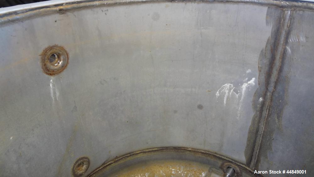 Used- 40 Gallon Stainless Steel Whiting Metals Pressure Tank