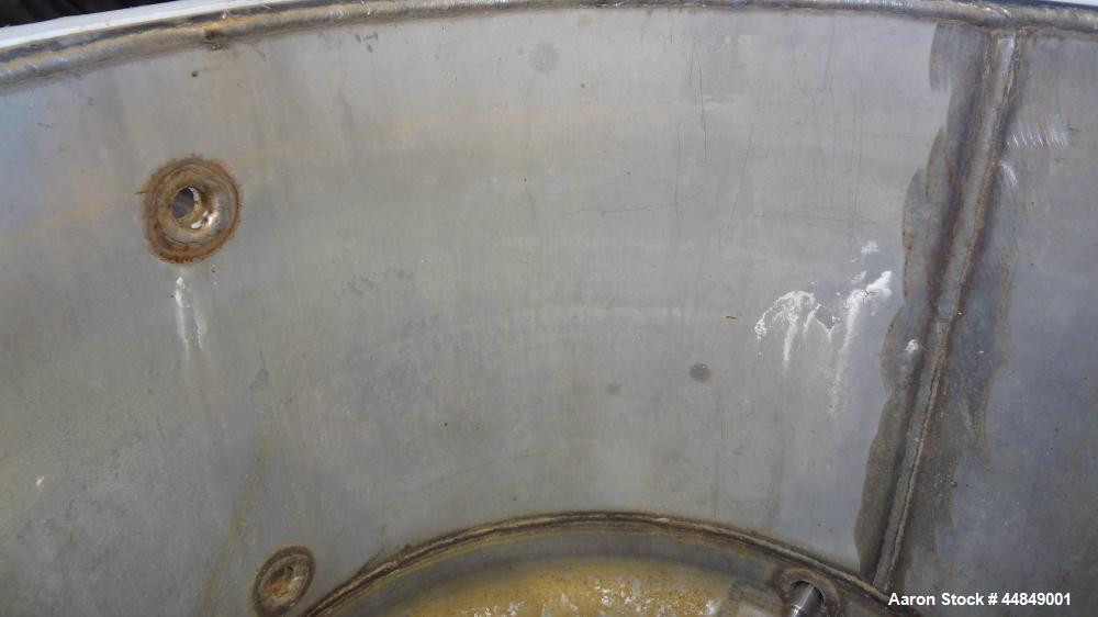 Used 40 Gallon Stainless Steel Whiting Metals Pressure Tank