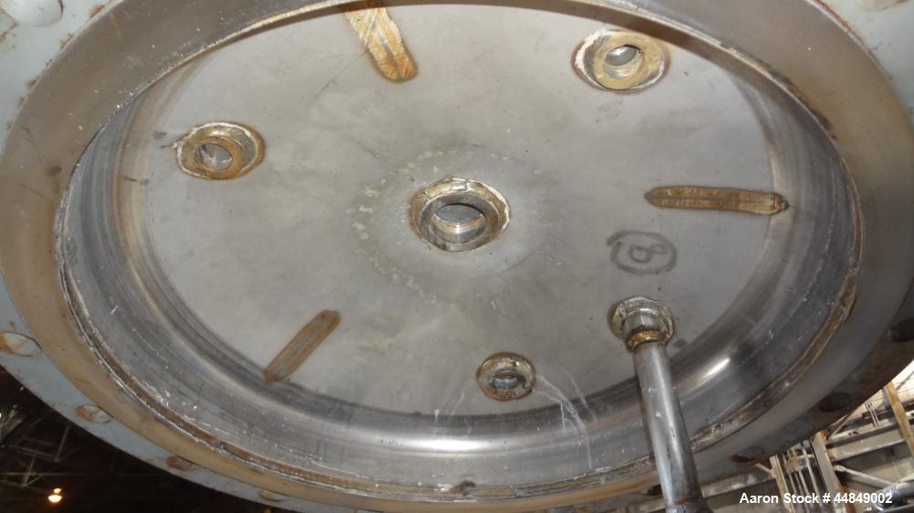 Used 100 Gallon Stainless Steel Whiting Metals Pressure Tank