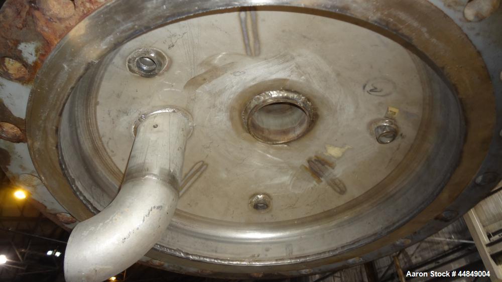 Used 100 Gallon Stainless Steel Whiting Metals Pressure Tank