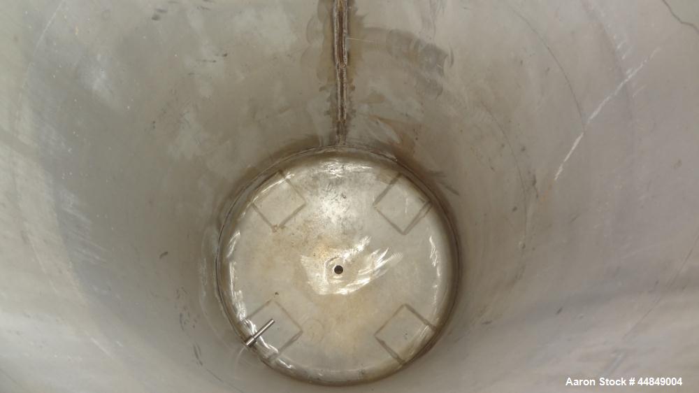 Used 100 Gallon Stainless Steel Whiting Metals Pressure Tank