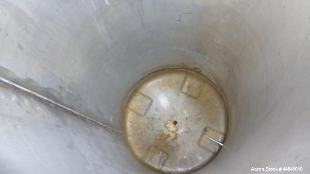 Used 100 Gallon Stainless Steel Whiting Metals Pressure Tank